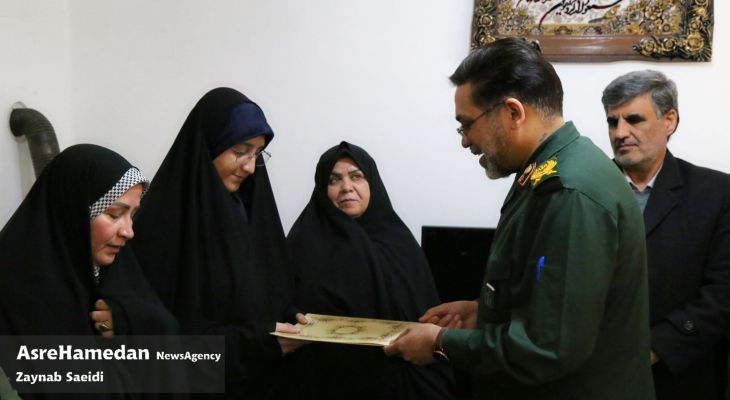 رزمایش دیدار و تجلیل از جانبازان همدانی