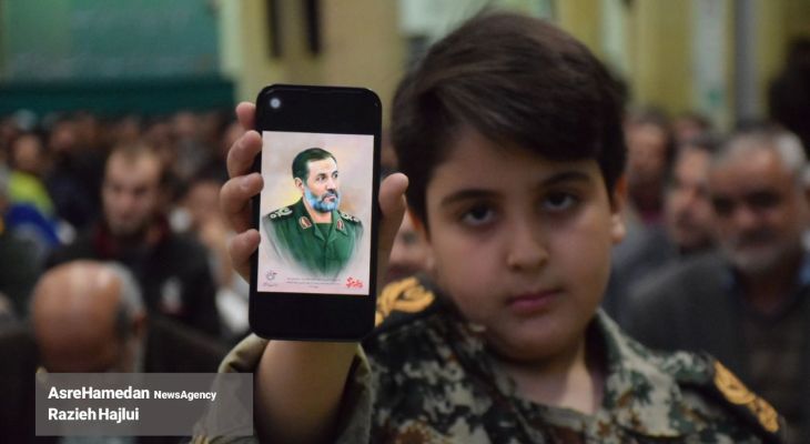 مراسم بزرگداشت سردار شهید حاج سعید قهاری‌سعید