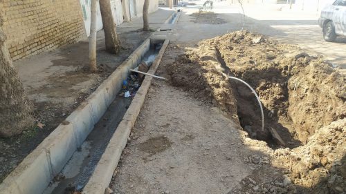 مشکل آب منطقه بلوار ولیعصر(عج) ملایر ۱۰ روزه شد