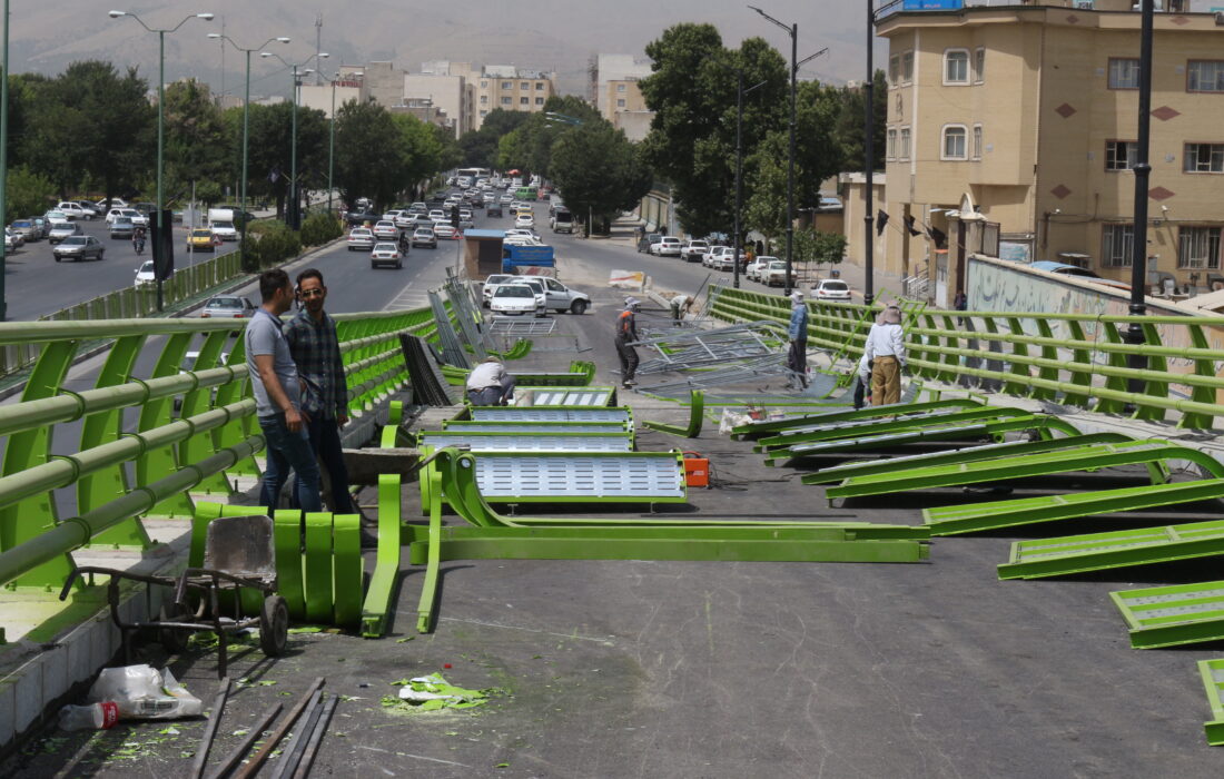 تقاطع غیر همسطح شهید همدانی آماده تست بارگذاری است
