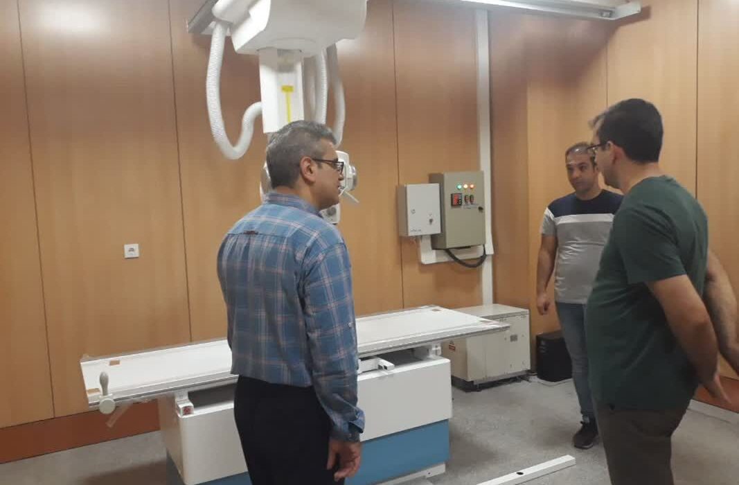 راه‌اندازی دستگاه رادیولوژی پیشرفته در بیمارستان شهید قدوسی نهاوند