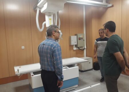 راه‌اندازی دستگاه رادیولوژی پیشرفته در بیمارستان شهید قدوسی نهاوند