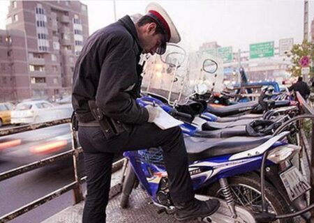 توقیف ۱۶ دستگاه موتورسیکلت‌ مزاحم و متخلف در اسدآباد