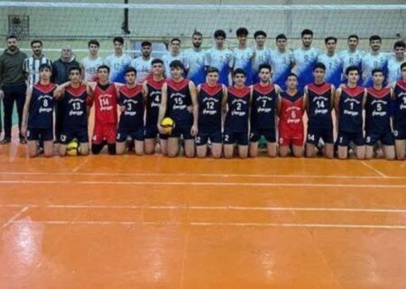 قهرمانی همدان در رقابت‌های والیبال استان