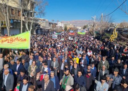 حضور پرشور نهاوندی در جشن انقلاب مردم