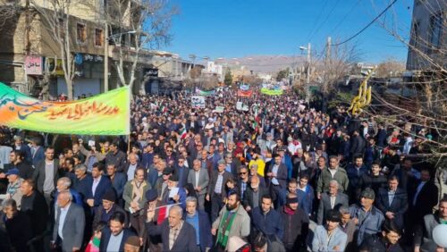 حضور پرشور نهاوندی در جشن انقلاب مردم