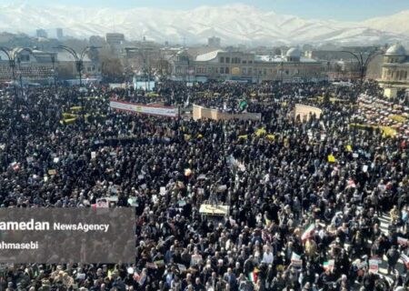 راهپیمایی ۲۲ بهمن دیار الوند