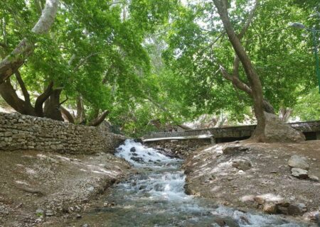 جوشش آب در سرآب گیان +فیلم