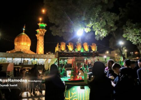 مراسم شام غریبان حسینی در همدان