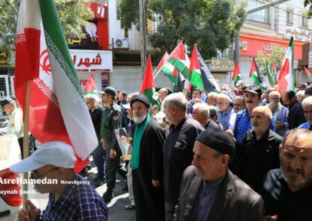 راهپیمایی جمعه‌های خشم در همدان