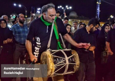 آئین دمام زنی در شب شهادت امام رضا(ع)