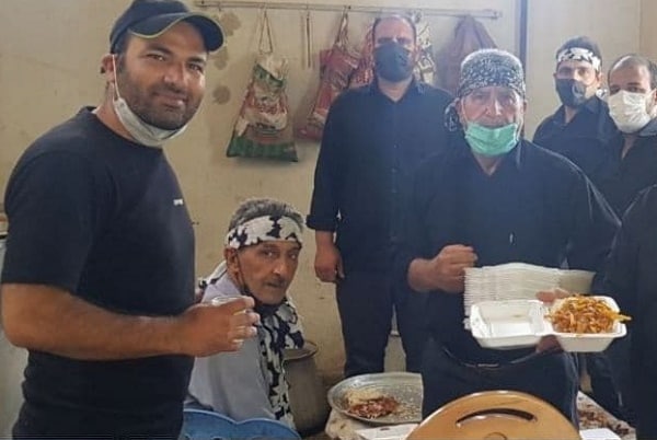 توزیع ۳ هزار غذای نذری در ایام سوگواری سالار شهیدان در روستای نجفیه