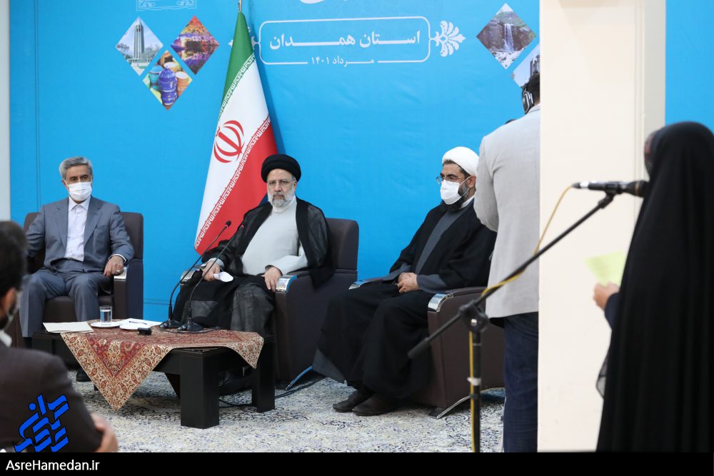 برگزاری جلسه شورای اداری استان همدان و نشست خبری توسط رئیس جمهور