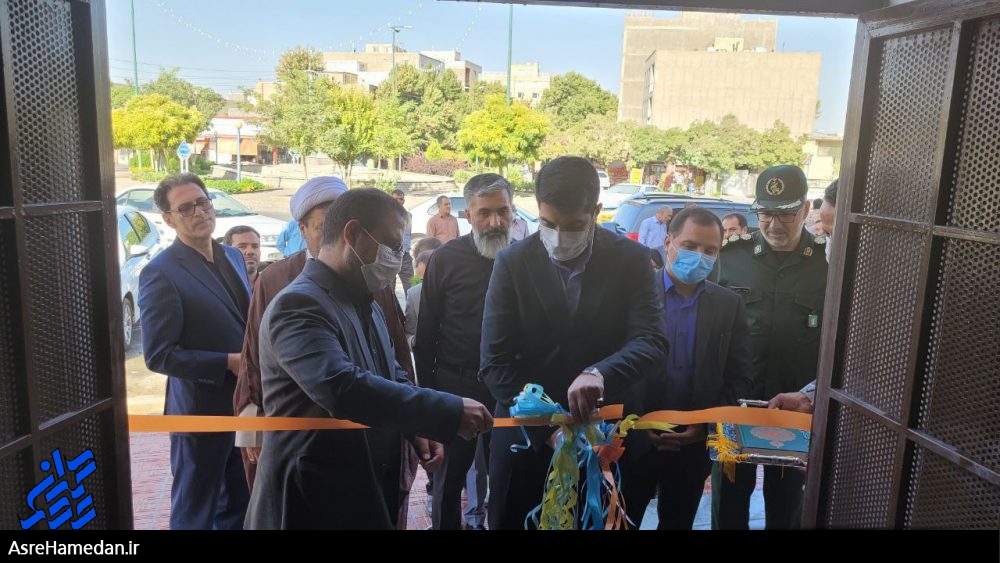 افتتاح و آغاز عملیات اجرایی دو پروژه فرهنگی در ملایر