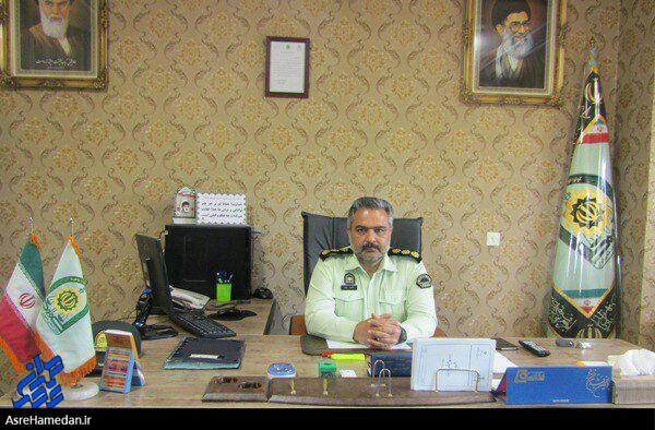 ثبت بیش از ۵ هزار تماس با پلیس ۱۱۰ در اسدآباد