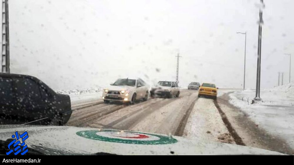 نمره ضعیف دستگاه های اجرایی مختلف استان همدان در مواجهه با بارش برف