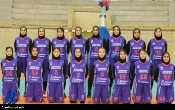 صعود دختران بسکتبالیست نهاوندی به مرحله بعد لیگ برترجوانان کشور