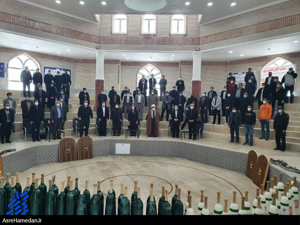 افتتاح سالن باستانی شهید مبر در نهاوند+تصاویر