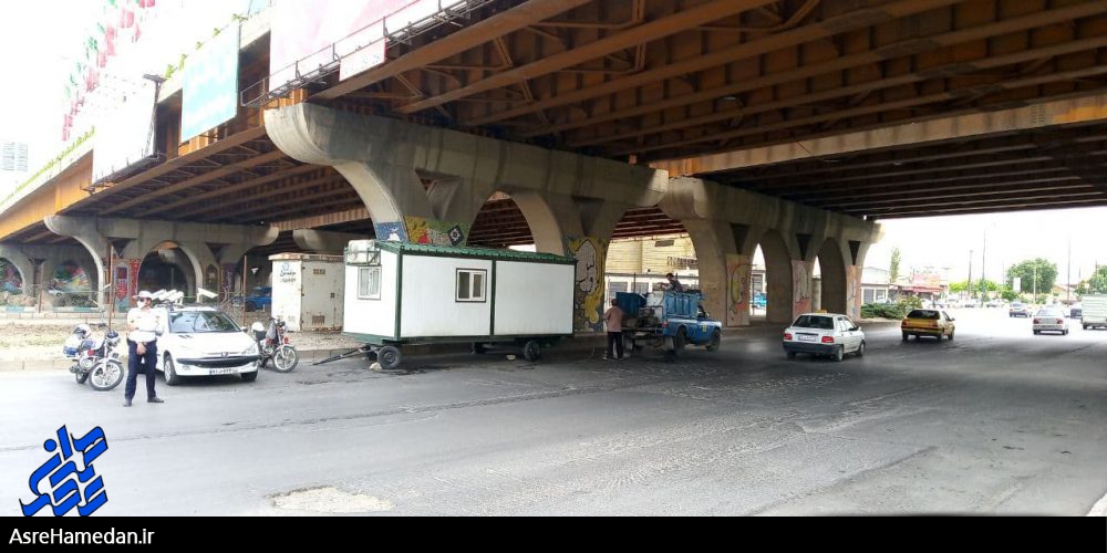 اعمال محدودیت های ترافیکی در ورودی شهر همدان