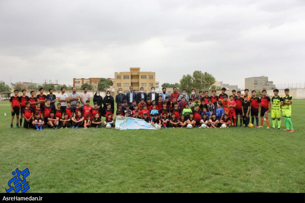 مدرسه فوتبال نوجوانان شهرستان کبودراهنگ افتتاح شد