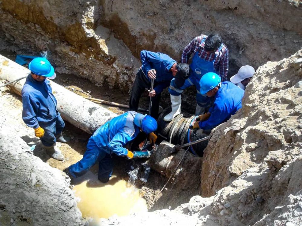 توسعه بیش از ۵ هزار متر شبکه آبرسانی در شهر همدان