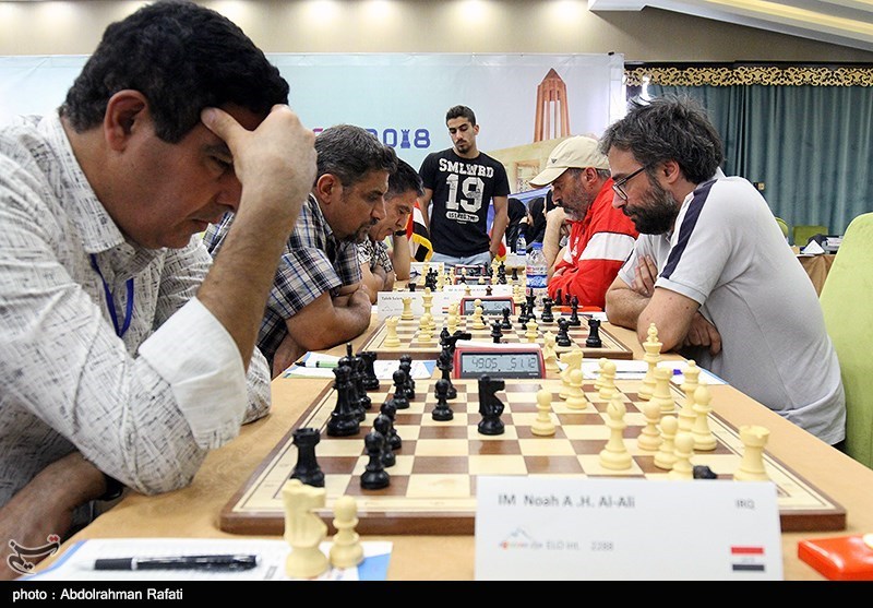 صدرنشینی تیم ایران در مسابقات شطرنج جام ملت‌های آسیا
