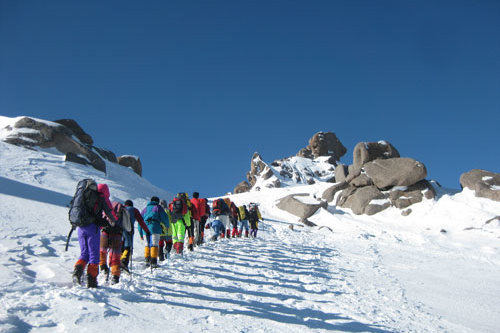 کوبُر بام جدید استان همدان/ثبت قله ۳۶۰۷ متری  کوبر به عنوان بلندترین قله رشته کوه الوند